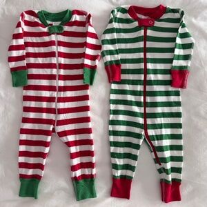 Hanna Andersson Lot: Two 6-12 Mos Sleepers